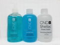 CND Shellac 3PC Kit A - Scrub fresh, Cool Blue and Nourishing Remover 8oz