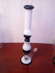 cucurbit black & white glass bongs