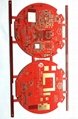 4 Layers Immersion Gold PCBs With Red Solder Mask 2