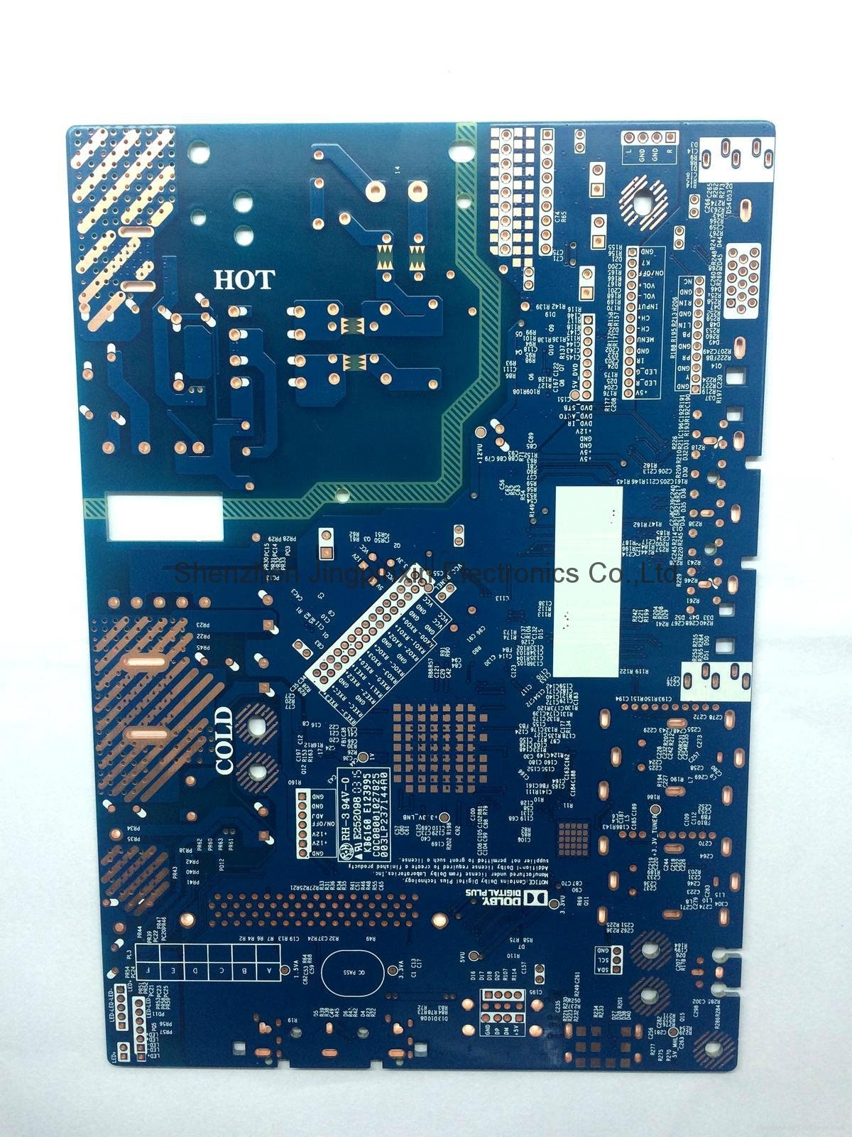 Immersion Gold PCB for Hard Driver with 6 Layers 2