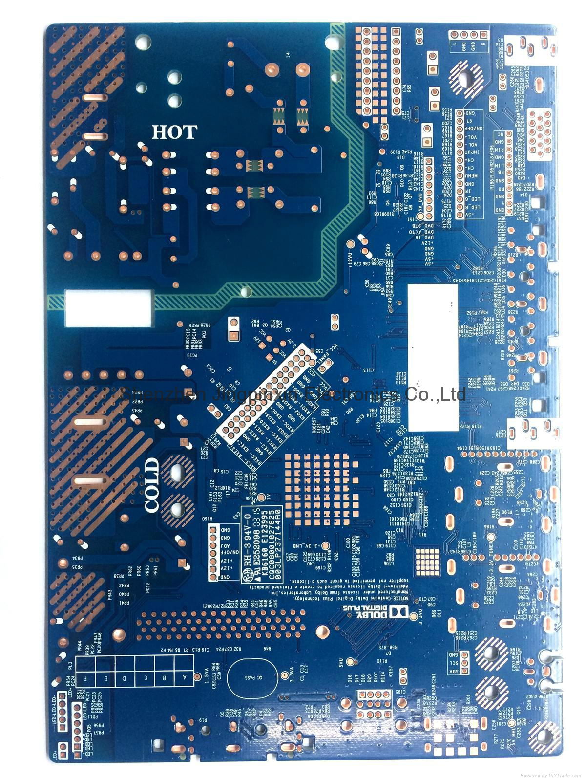 Immersion Gold PCB for Hard Driver with 6 Layers 3