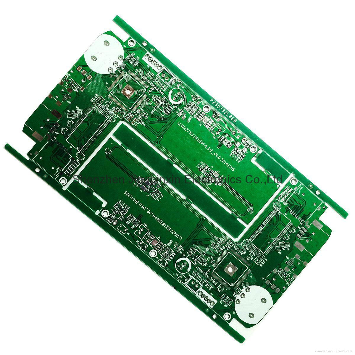 Double-sided PCB Board With Lead-free Surface Finishing 2