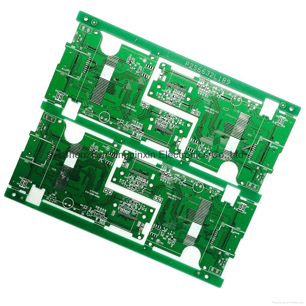 Double-sided PCB Board With Lead-free Surface Finishing