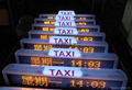 scrolling message taxi top led display P7.62*6 1