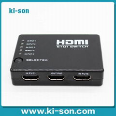 5X1 HDMI Switch Support 1080P