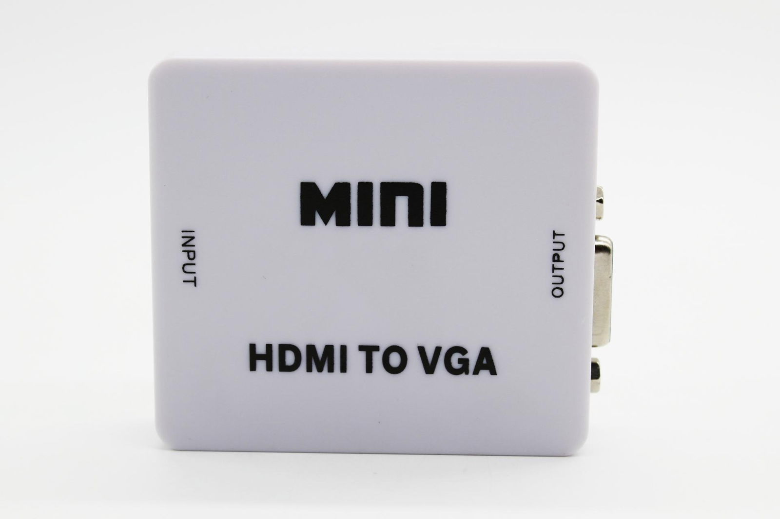 Mini HDMI to VGA Converter + Audio 4