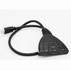 1080P hdmi switcher with 3 Ports