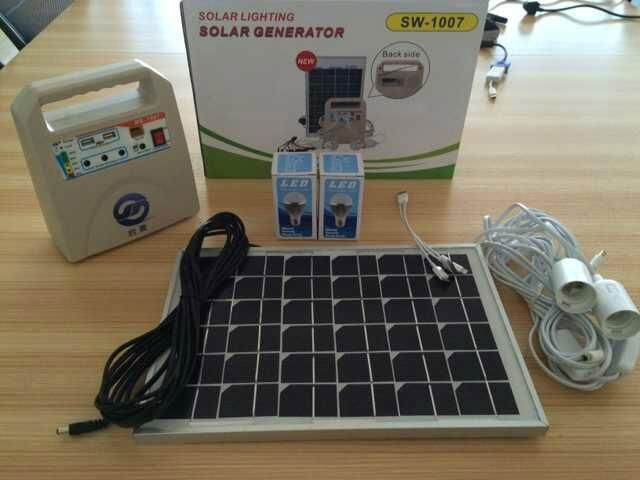 solar power system with 7AH Battery and 10W Solar Panel for outdoor lovers