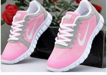 surface breathable mesh sneakers shoes lady  2