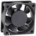 60 x 60 x 25 mm 6025 12v  flow axial dc cooling fan CE UL ROHS approved 