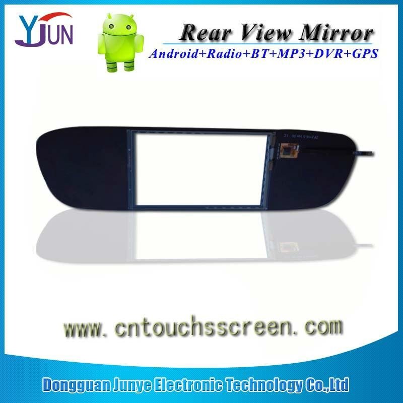 For Rear View Mirror 5.0 inch navigation capacitive touch screen 2