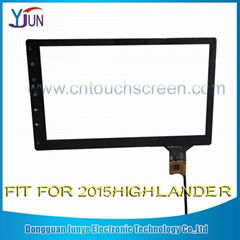 For 2015HIGHLANDER 10.1 inch navigation capacitive touch screen