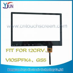 For 12CRV 10.1 inch navigation capacitive touch screen