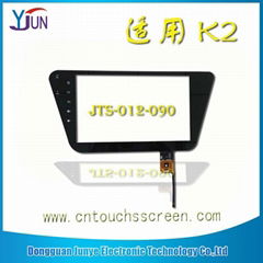 For K2 9.0 inch navigation capacitive touch screen