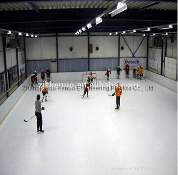 OEM uhmwpe Synthetic Ice Skating Rink polyethylene skate ice rink