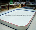 OEM uhmwpe Synthetic Ice Skating Rink polyethylene skate ice rink 2