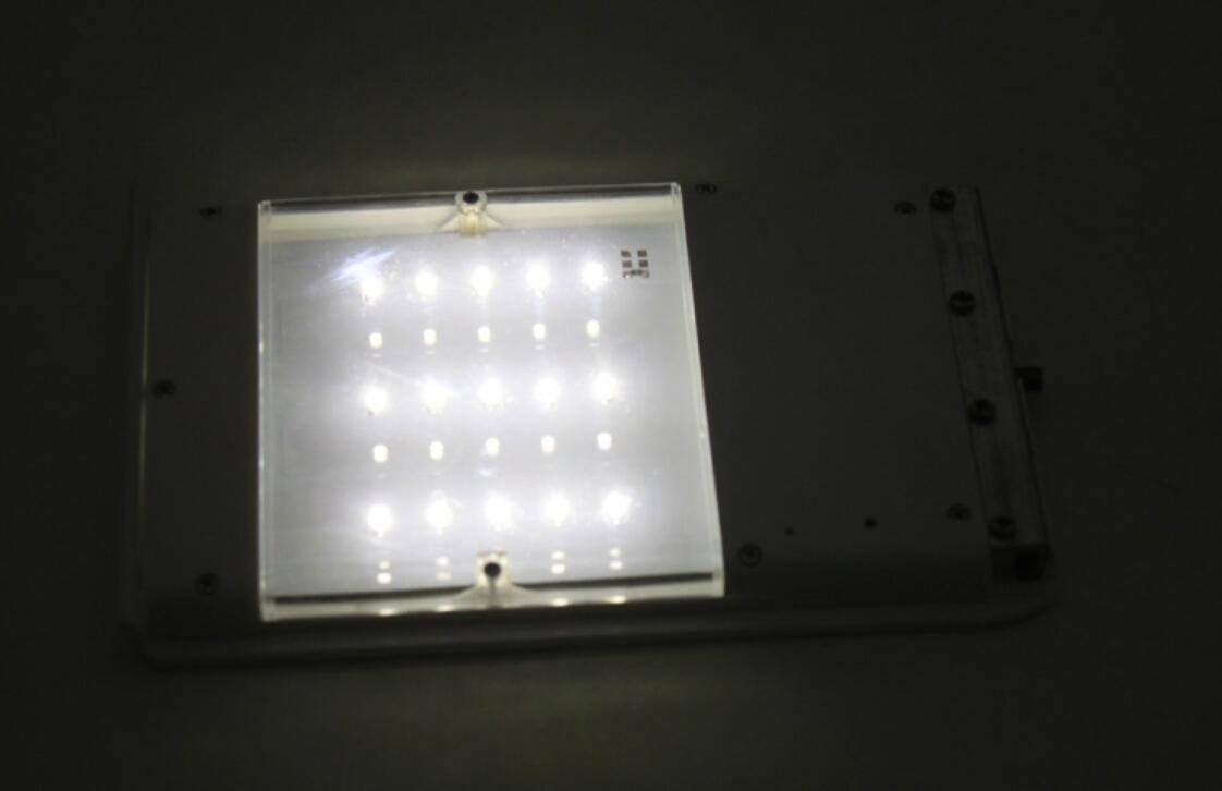 15 LED Solar Sensor Lighting Solar Lamp Powered Panel LED Street Light Outdoor P 3
