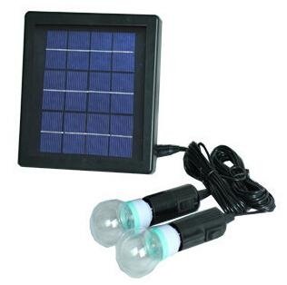 New Solar Powered Supply System F8 LED bulbs outdoor lighting solar garden lawn 