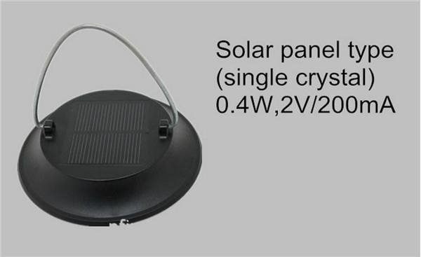 7 LED Solar Lamp Outdoor Light Waterproof Hand Lantern Solar LED Powered Panel G 3