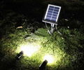 High Brightness 4W Solar Power Panel Supply System 3pcs F8 led bulbs outdoor Cam 4