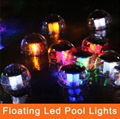 Solar Power Waterproof Floating LED 7 Colors Changing Pool Pond fountain floatin 2