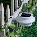 Solar Power Light Fence Gutter Light Garden Yard Wall Pathway Lamp Light Landsca 4