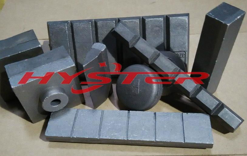 SGS CHINA MADE WHITE IRON CHOCKYBAR ASTM CHOAKYBLOCK FOR MINING WEAR PARTS 3