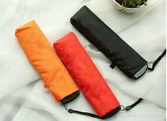 Wholsale Solid Color Promotional Folding Umbrellas