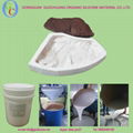 white 100:2 rtv-2 liquid mold making silicone rubber for artificial stone mold  3