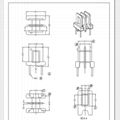 EE8.3 sall size SMPS pusle transformer