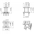 EE10 4+4 Vertical HF SMPS Transformer