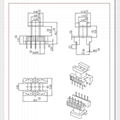 EE19 5+5 Vertical Ferrite Core HF Transformer 