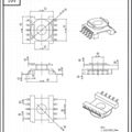 ER14.5  4+4 5+5 小功率贴片隔离高频变压器 6