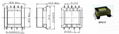  EPC17 4+5  脉冲变压器开关电源变压器高频变压器