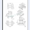 EF20 雙槽 4+4  脈衝變壓器開關電源變壓器高頻變壓器 5