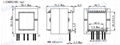 EE55 EE55B 10+10pin horizontal transformer bobbin ferrite core 2