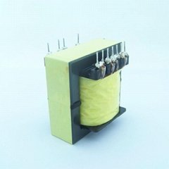 RANLO EE55 高频开关电源变压器打样定制 立式 7+7 
