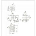 EE25 5+5 Veritcal HF SMPS Transformer