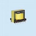EE33 vertical 7+7P high frequency SMPS inverter transformer 
