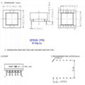 EFD30 6+6 PTH HF switch power supply transformer 5