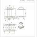  EC4215 vertical 7+7 SMPS transformer  5