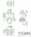  EC3542 6+6 Vertical HF SMPS Transformer 7