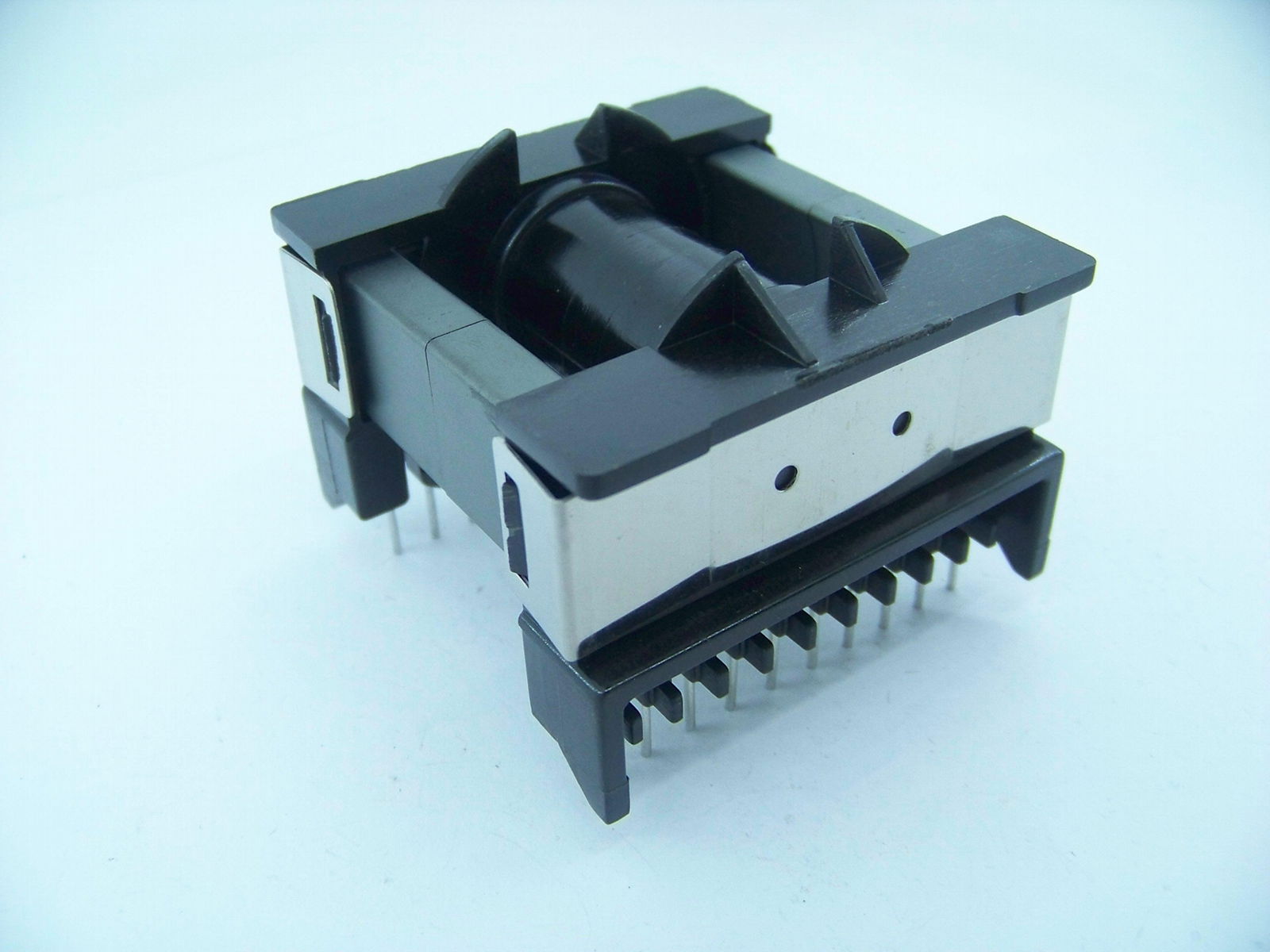 ETD49 horizontal 10+10 pintransformer bobbin   PC40 ferrite core  2