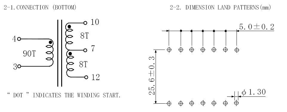 ETD29 45T :4T HF SMPS Inverter Transformer 3