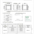 EE16 Viper12A 300-340V to 5V / 15V 反激高频变压器 3