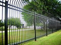 Galvanized steel picket fence supplier 1