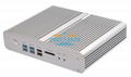 New mini linux embedded pc cheap fanless