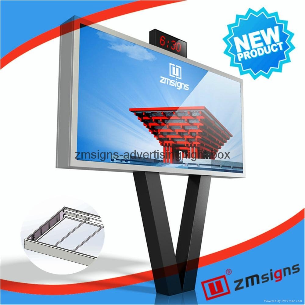 ZM-M003 Customized digital unipole billboard cost