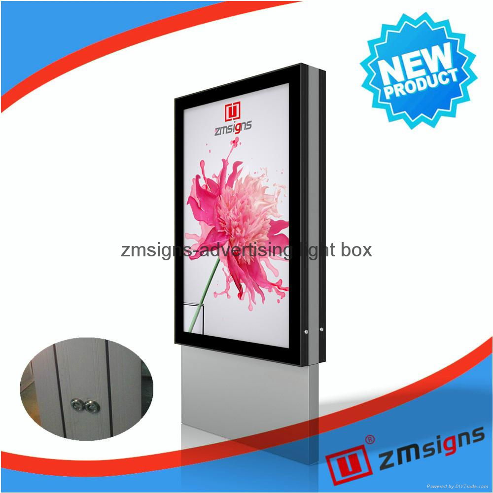 ZM-201 Scrolling Light Box Outdoor And Indoor Sign Board Advertising Light Box