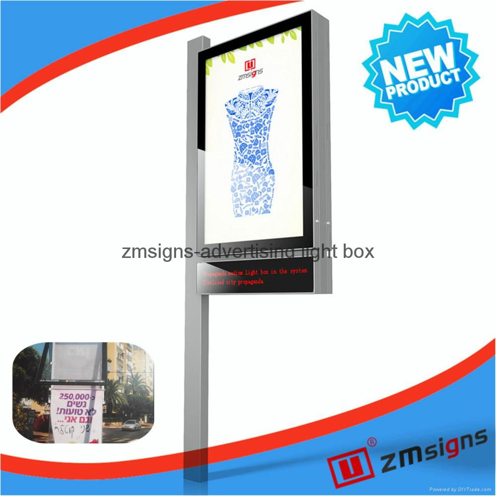 ZMDG01Sign Board Design Samples Billboard Mega Light Box Led Display